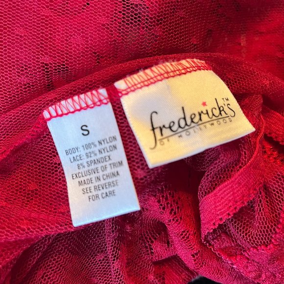 Frederick's sexy red/pink slip - Picture 8 of 8